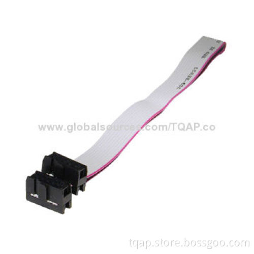 Ribbon cable, 16-pin to 16-pin, 12-inch